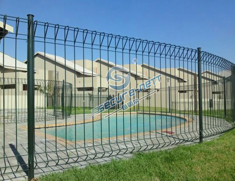 P Top Wire Mesh Fence