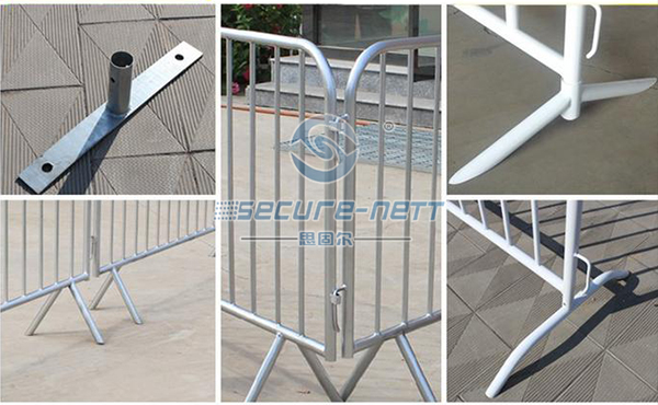 Crowd Control Steel Barricades