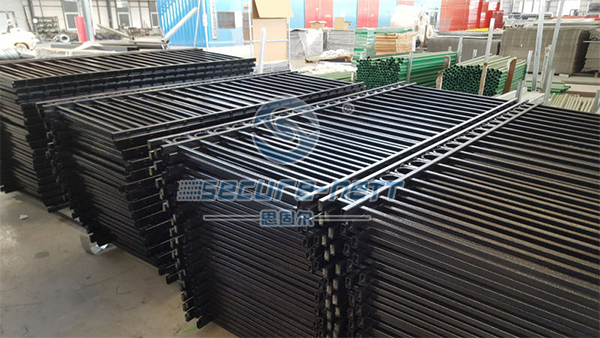 Galvanized Steel Garrison Fence