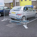 Zinc Metal Welded Galvanized Crowd Control Barriers