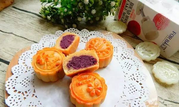 紫薯月饼的做法