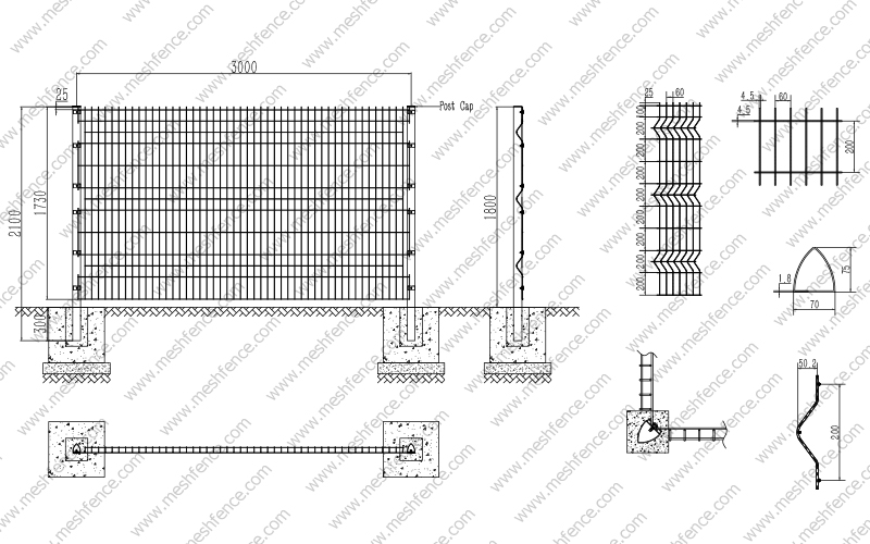 3D Wire Mesh Panel