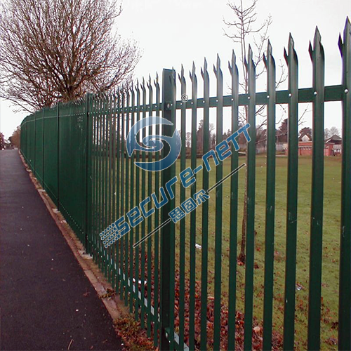 Application for press formed spear fencing