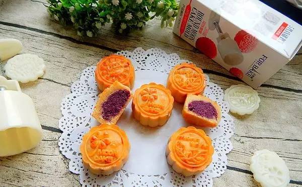 紫薯月饼的做法
