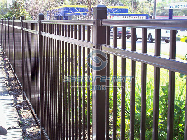 Galvanized Steel Garrison Fence