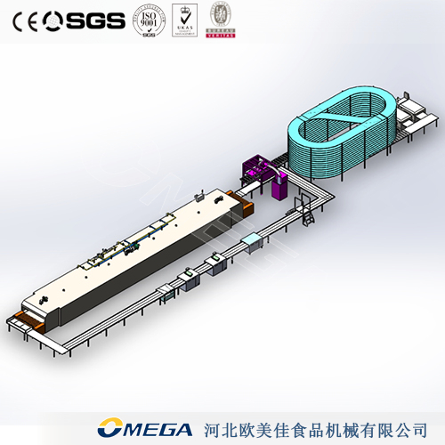 夹心蛋糕生产线