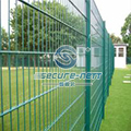 Welded 868 double horizontal wire mesh fence