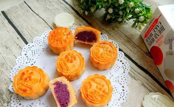 紫薯月饼的做法