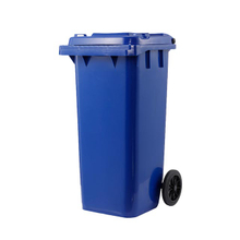 240L Two Wheels Mobile Outdoor Plastic Garbage Container 