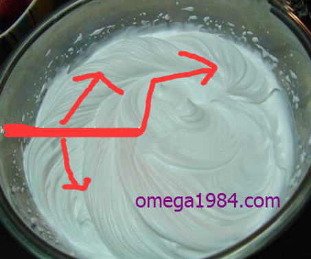 淡奶油出现明显纹路