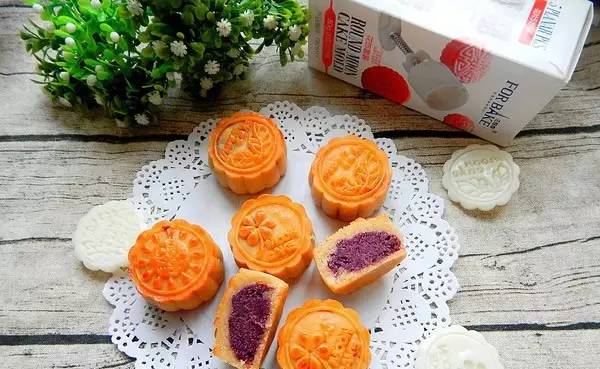 紫薯月饼的做法