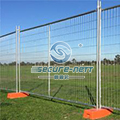 Temporary steel predestrian barricade traffic barrier