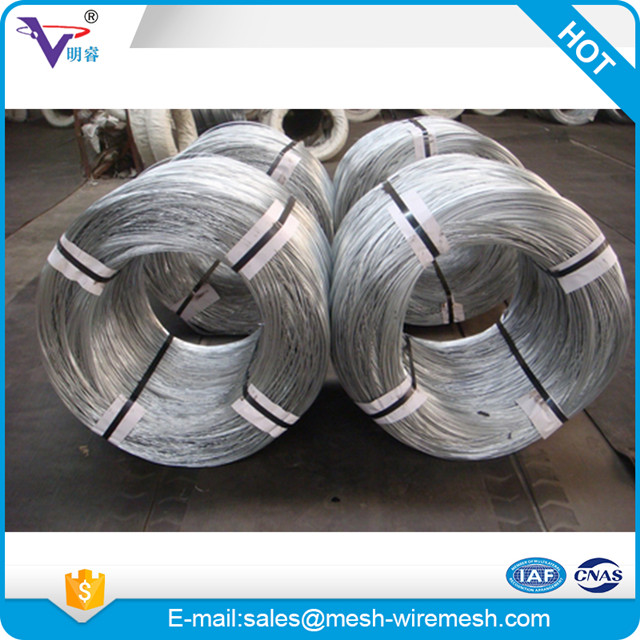 High tensile Hot dip Galvanized Oval wire for cattle fence