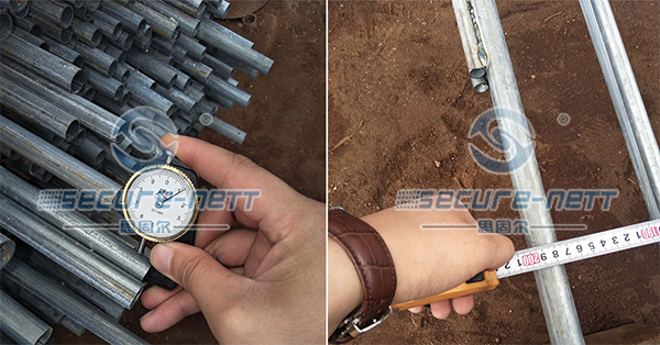 Zinc Metal Welded Galvanized Crowd Control Barriers