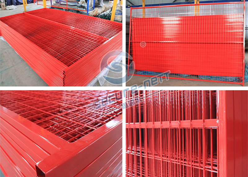 Canada temporary fencing Packing View