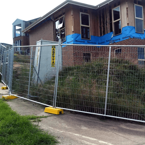 Temporary Wire Mesh Fence