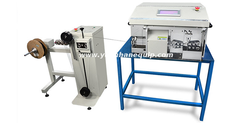 Coaxial Cable Coil Unwinding Machine - Automatic Coax Cable Feeder Machine