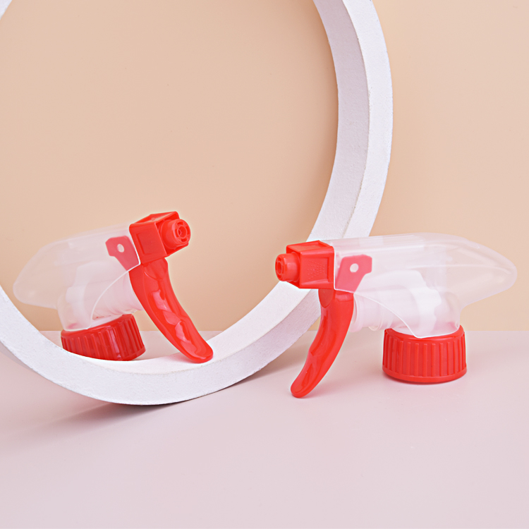 Pulverizador de gatillo de plástico personalizado de 28 mm con botella