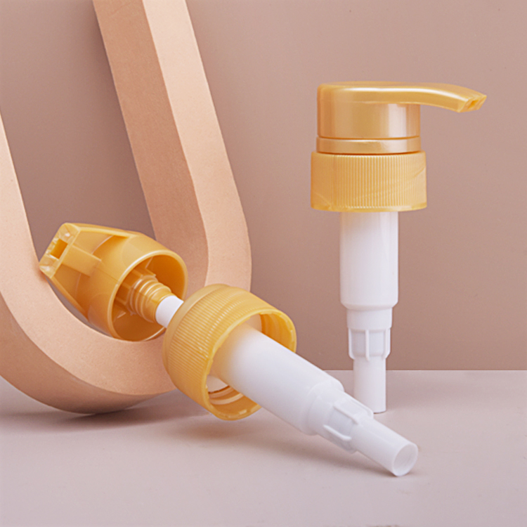 Distributeur de lotion dorée 4,0 cc pour bouteille de 1 litre