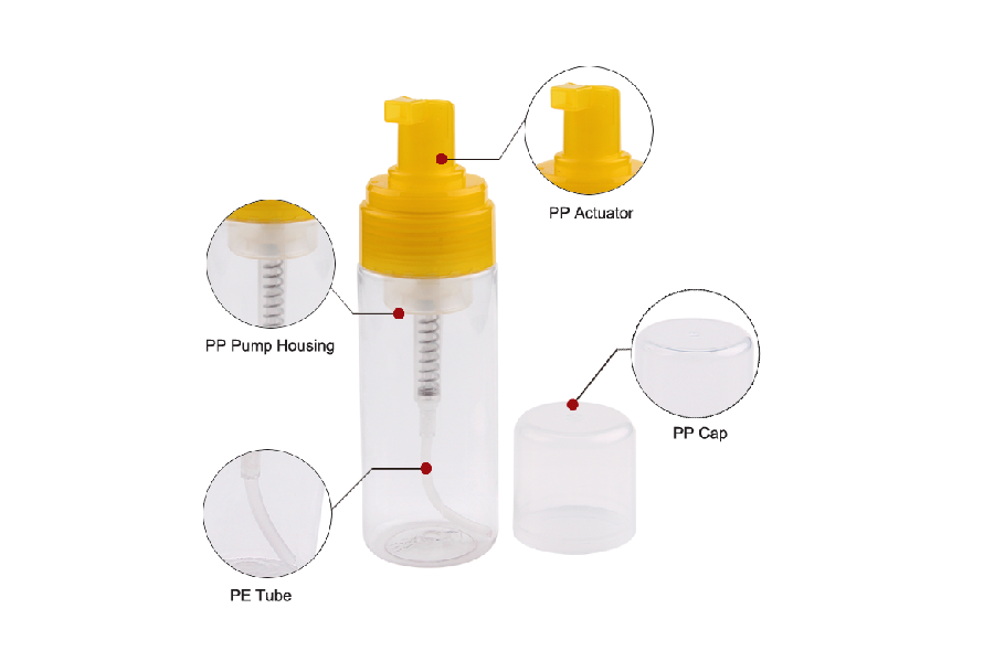 Opciones De Personalización Disponibles Para Bombas De Espuma En Envases Diarios: Color, Marca Y Etiquetado