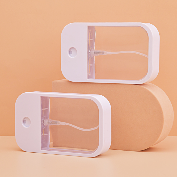 Frasco pulverizador de perfume em formato de cartão de 45ml