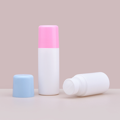 Various Capacity 60ml 75ml 90ml Roll on Bottles Wholesale,factory Supply Cheap Empty Roll on Bottle,pink Color Roll on Bottle