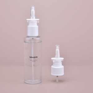 White Plastic Mist Sprayer for HDPE Bottle, Fine Nano Mist Sprayer for Nasal Spray, Unique Size 17/415 Nasal Sprayer Head 