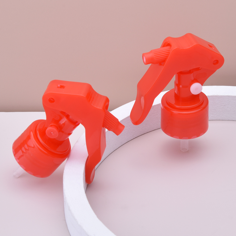 Mini pulvérisateur à gâchette en plastique rouge résistant aux produits chimiques, vente en gros