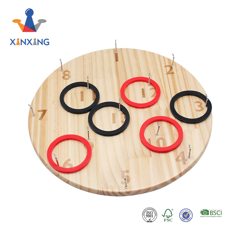 Ring Toss Games for Adults & Kids - Wall Games for Indoor & Outdoor Family Fun - Dorm, Garage, BBQ, Beach, Party, Camping & Yard Games for All Ages