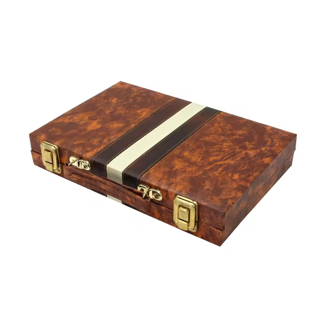  11" Backgammon Set Travel Backgammon Sets for Adults Small Size Classic Backgammon Board Game Case
