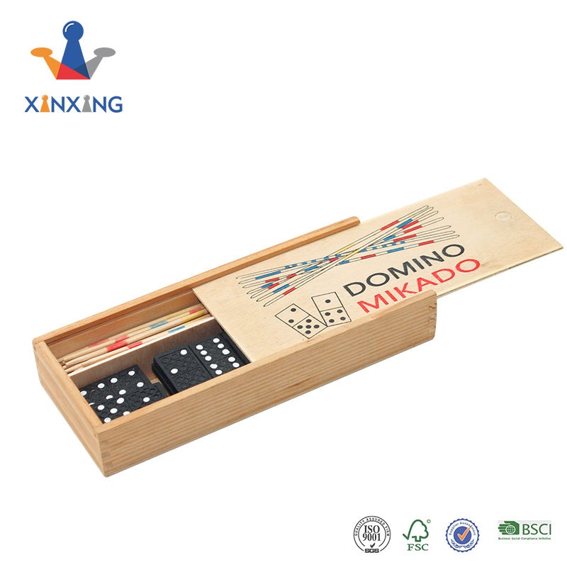 Desktop game Domino And Mikado Game Set.2 in 1 desktop games for kids ,mini toys.
