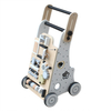 Push and Pull Learning Walker for Baby Kids' Activity Toy Wooden Multiple Activities Center Assembly Required Develops