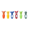Kids Wooden Cartoon Animal Bowling Set Children Play Game Mini Bowling Ball Indoor Sports Intelligent Toys