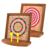 Novelty Toy Kids and Adults Dartboard Set with 6 Magnetic Darts Office Desk Game for Indoor Use Magnetic Dart Board