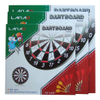 Dart Board Game Set 12" 15" 17" inch Double Sided Usable Dartboard with 6 Steel Tip Darts Excellent Indoor & Outdoor Party Game