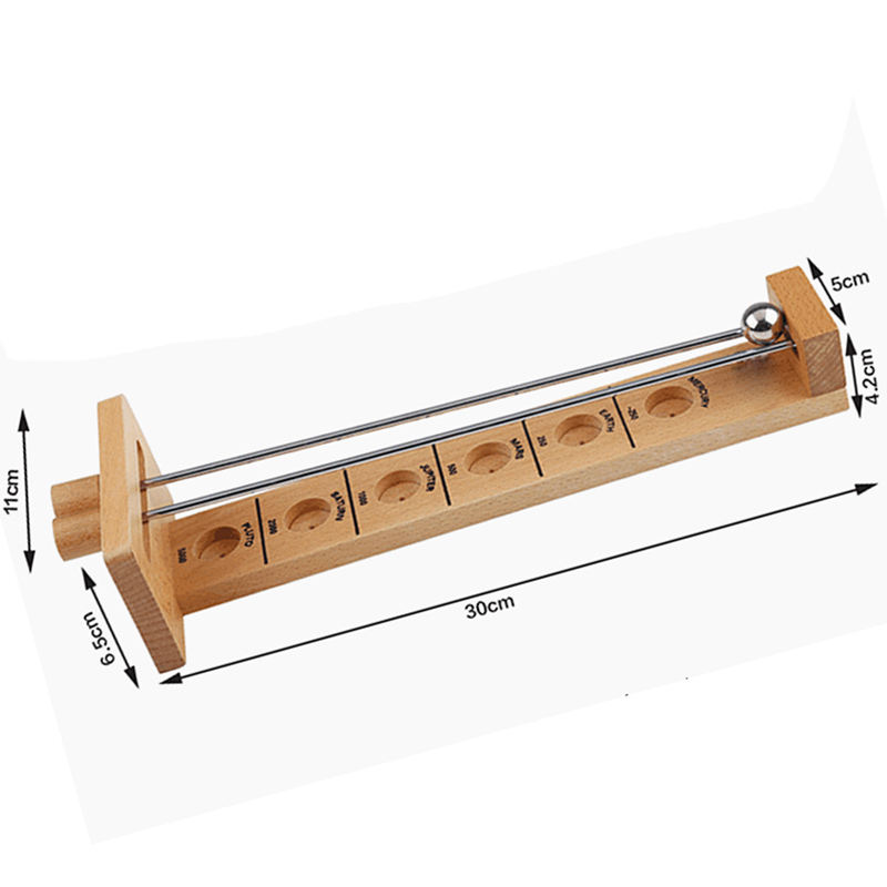 Wooden Balance Table Game Classic Desktop Games Wooden Hockey Ball Table Game