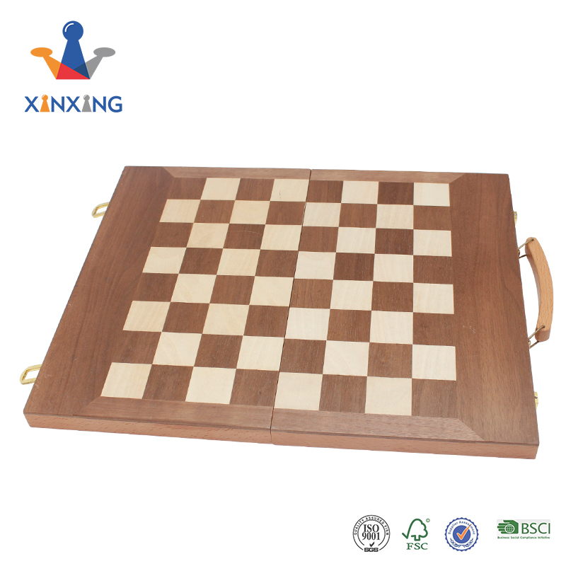 Three In One Internstional Chess Game Chess Set A Collapsible Box with Lifting Yok