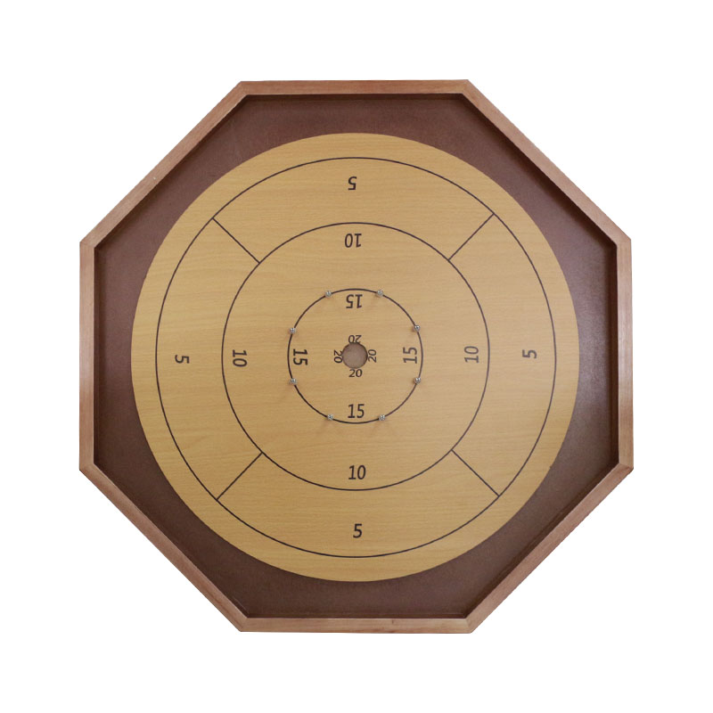 Tournament Crokinole & Checkers - 30-Inch Official Size - Classic Dexterity Board Game for Two Players - Canadian Heritage Family Tabletop Game 
