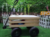 Wooden Wagon Game Center Including Many Outdoor Game Cornhole, Washers,tumbling Tower ,Yard Dice And Pong 
