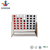 Giant Wooden 4 in A Row Game Assembly with Storage Bag, Huge 4 Connect in A Row Family Game Fun for Adults And Kids 