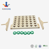 Custom Shape Giant 4 in A Row Premium Wooden Four Connect Board Game Set in White,Ideal Family Game for Kids &Adults,Outdoor Indoor Games