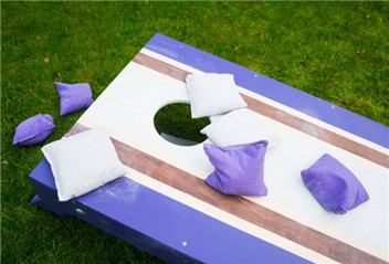 How to Make a Bean Bag Toss Game