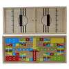 Popular Game 2 in 1 Fast Sling Puck Game & Ludo Game Set 2021 Fast Sling Shot Wooden Board Game