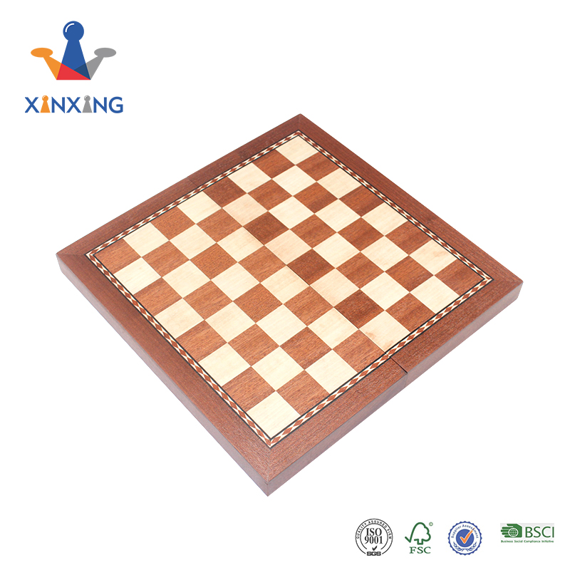 Xinxing Chess Set ,Foldable Wooden Chess Set for Kids and Adults, Storage for Piece, Handcraft Travel Chess Set, Prefect Choice for Birthday, Rewards for Beginner