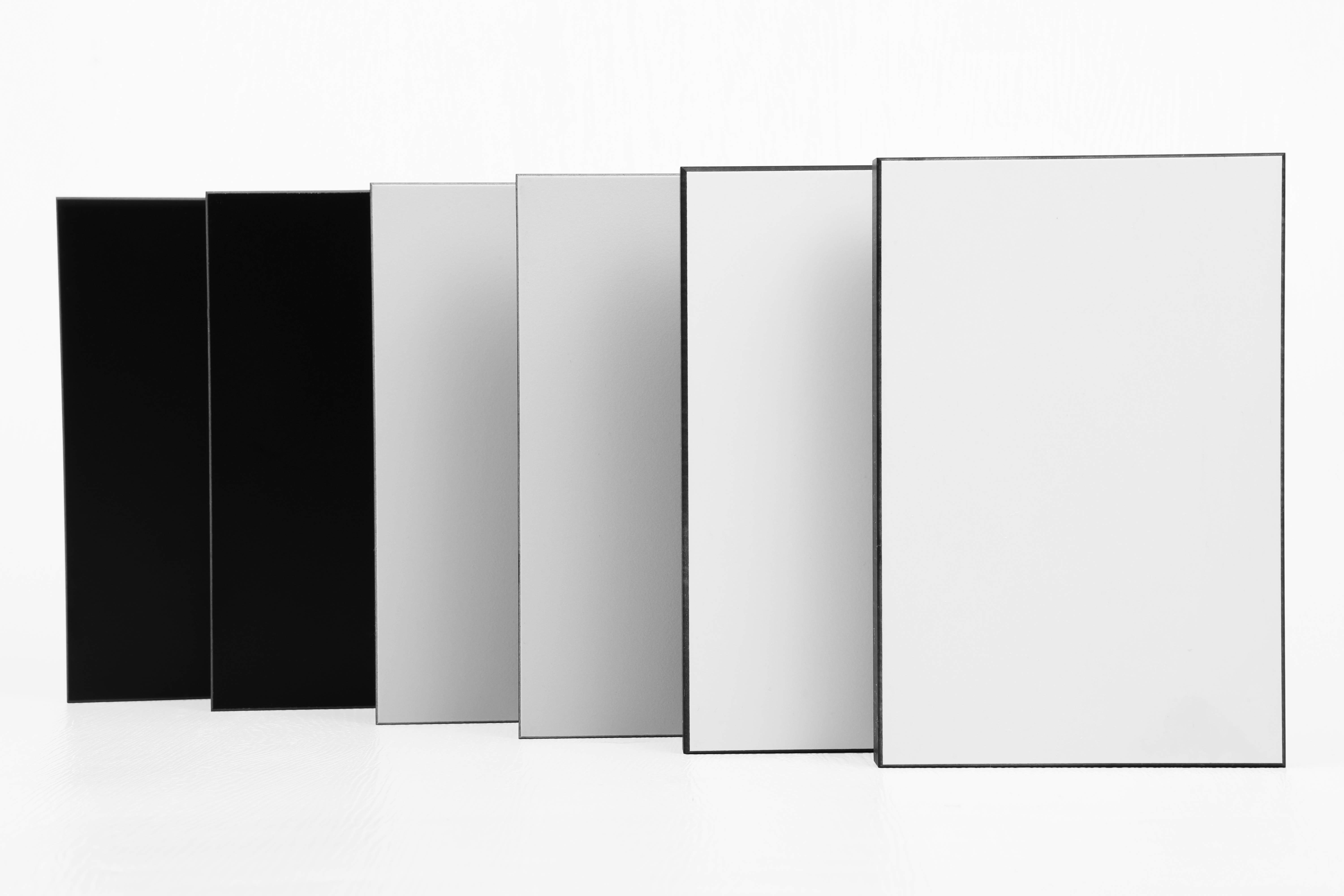 Panels mit chemisch resistenten kompakten Laminat mit probanden