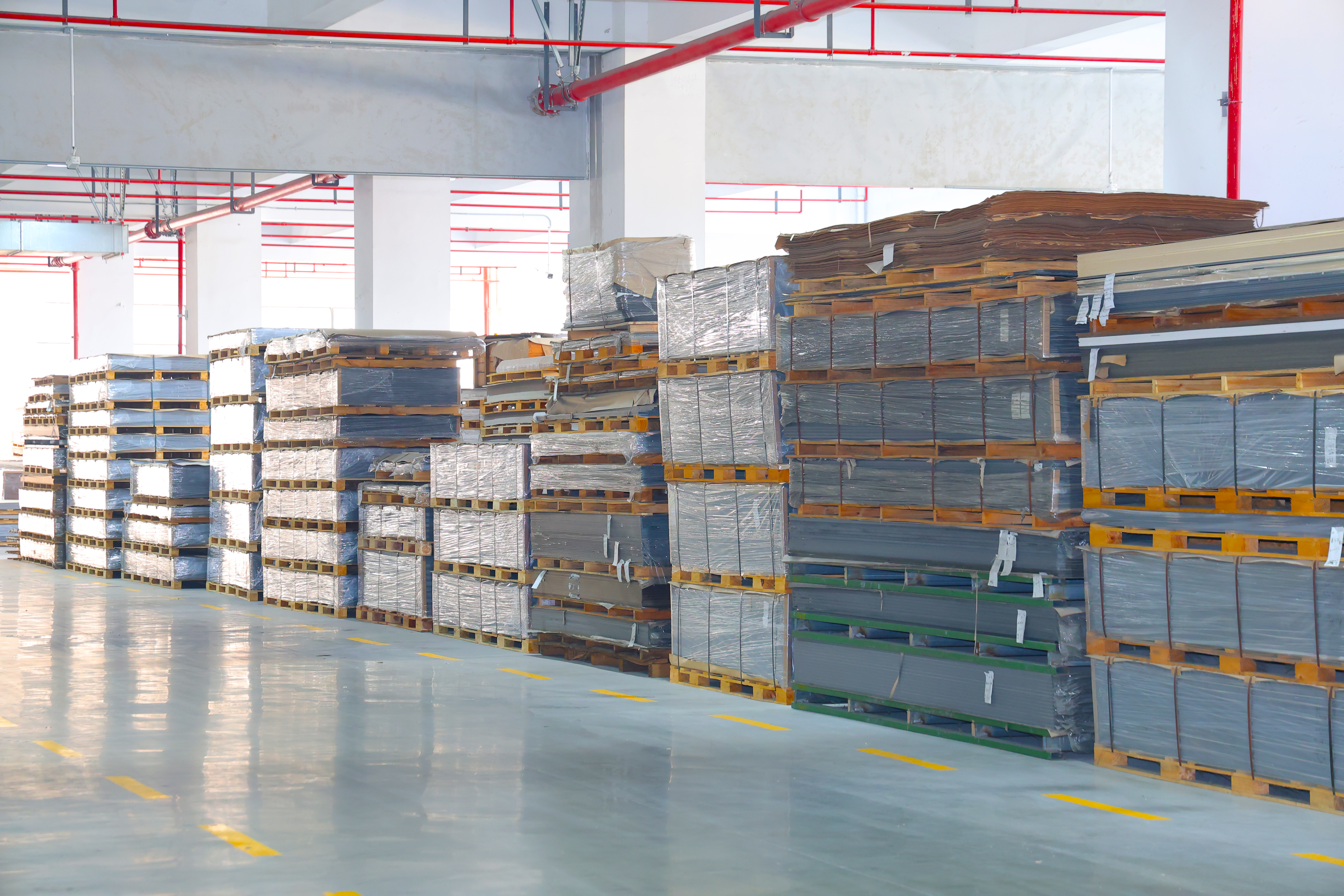 Panels mit chemisch resistenten kompakten Laminat mit probanden