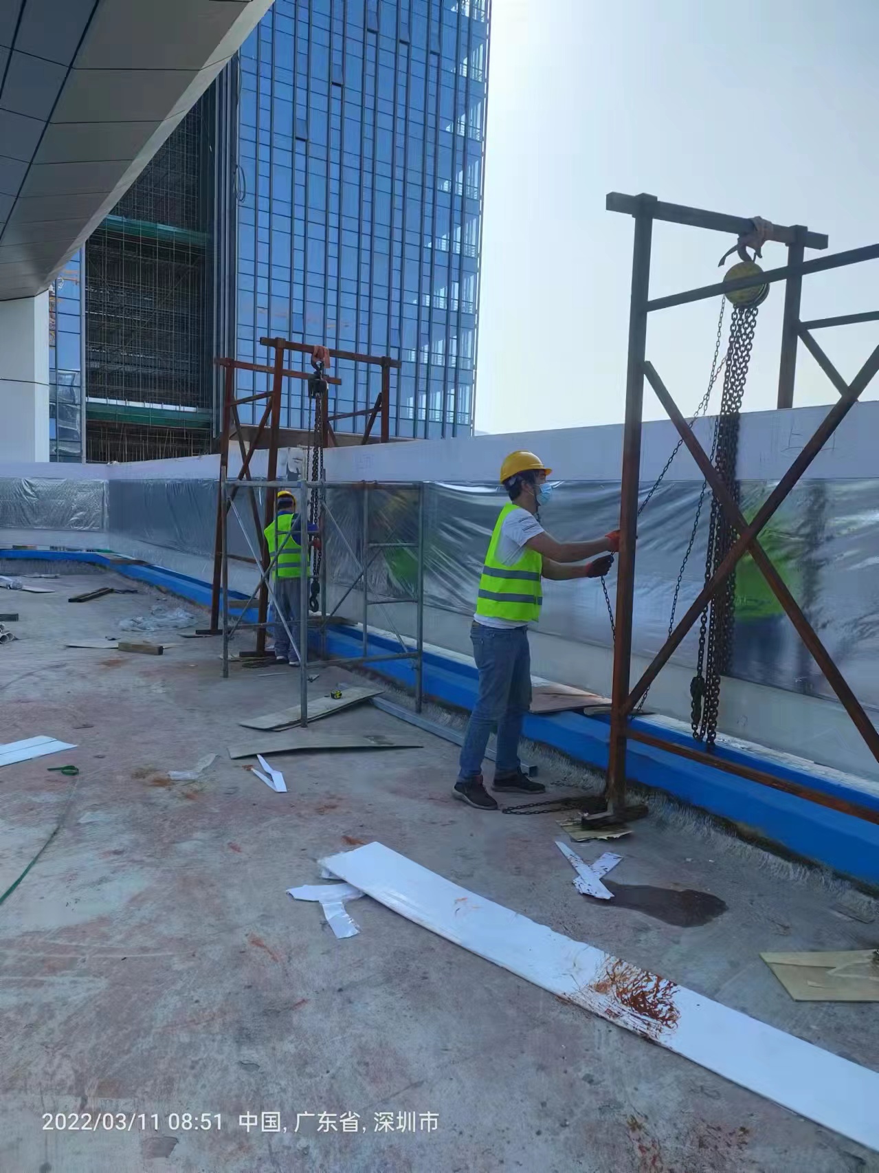 Bwawa la kuogelea la Acrylic - ufungaji LEYU