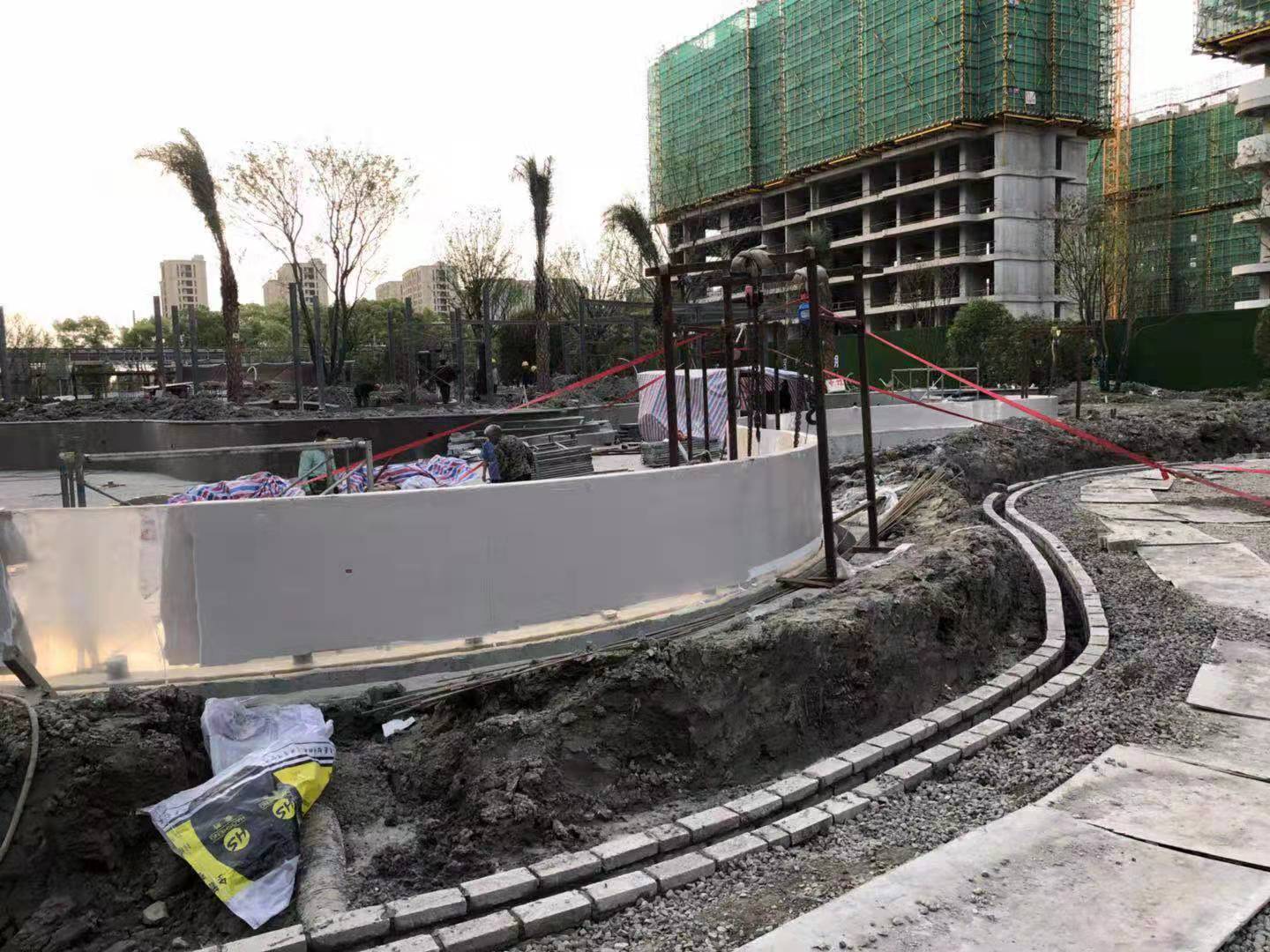 Akrilni bazen - LEYU montaža