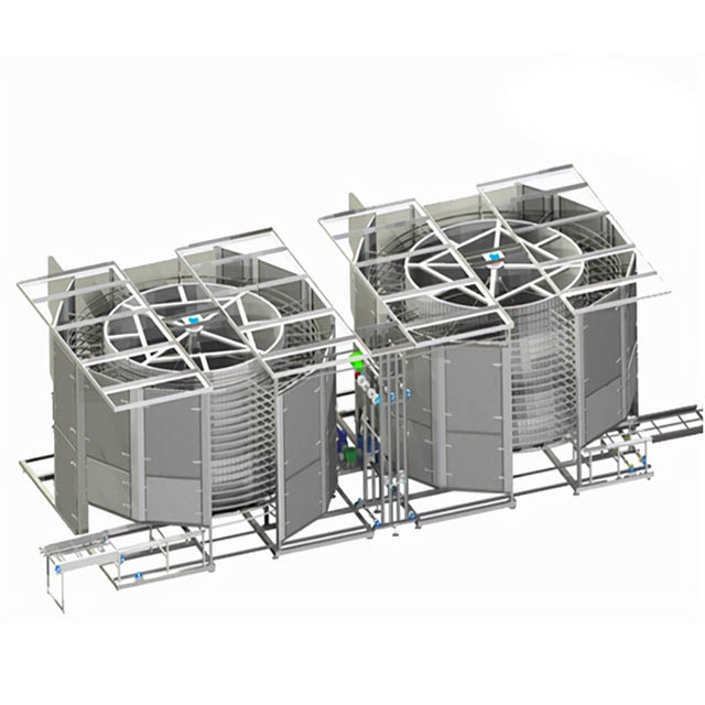 Transportador de congelación rápida