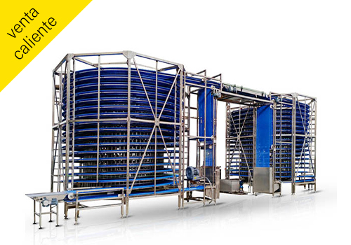 Transportadora de la torre de enfriamiento en espiral 